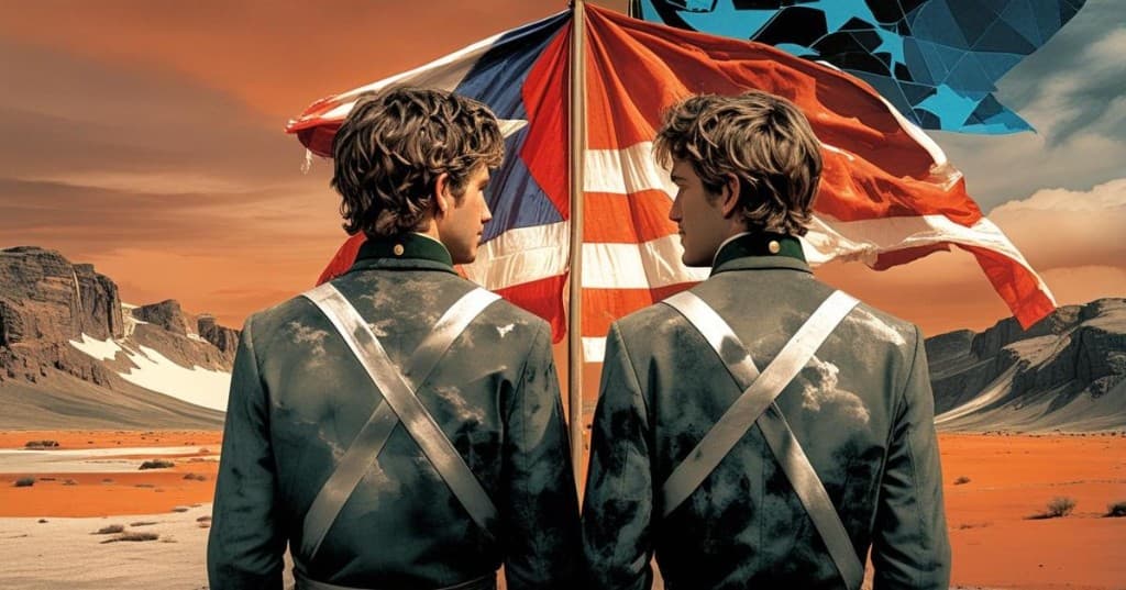 North and South cover