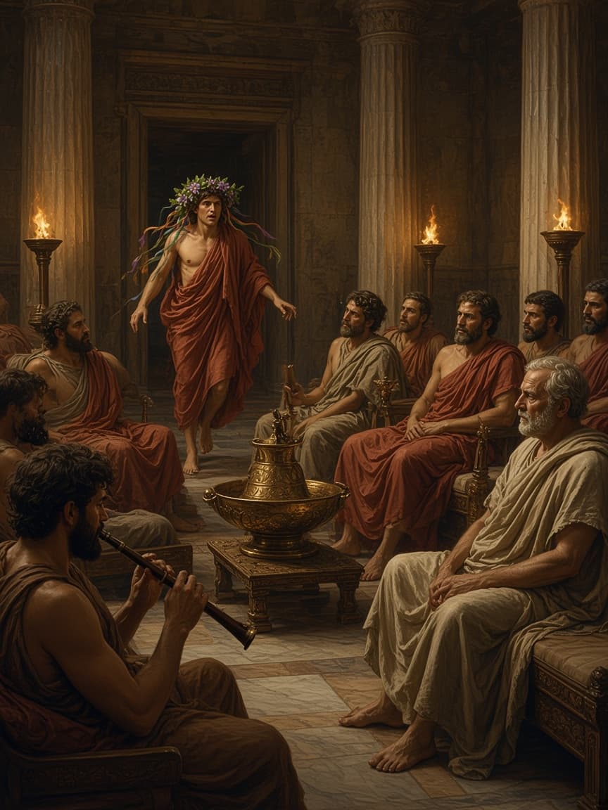Symposium - Phaedrus Praises Love as Courage